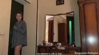POV. Young wife fucks with husband best friend.