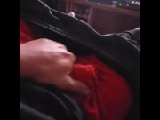 Preview 2 of Red underwears belly cum