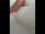 Preview 6 of Soapy bubble bath: showing off my body