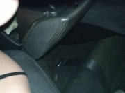 Preview 5 of Naughty baby sitter gets fucked in the car on the way home