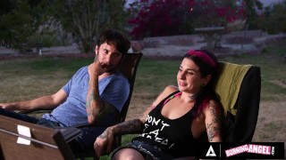 BURNING ANGEL - Horny Emo Girl Gets Her Asshole Fisted Before Ass Fucking Session