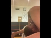 Preview 3 of Black man fucks black Bbw throat