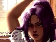 Preview 3 of [Hentai JOI] Your mistress learns you a new fetish ! Yoruichi Shihouin.