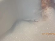 Preview 3 of WHEN MY LEGS ARE IN THE BATH I CUM AT ONE TOUCH. LOOK AT FEET AND TOES IN FOAM