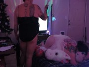 Preview 2 of Bbw gets flogged by Domme