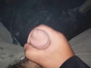 Preview 4 of soldier boy need to warm his cock in the middle of storm in the forest