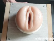 Preview 1 of Watch me under my balls when i fuck my fleshlight