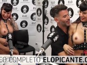 Preview 1 of ANGIE NINFA SE SIENTA ARRIBA DE ELO PODCAST EN EL CUARTO PICANTE