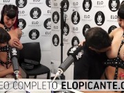 Preview 5 of ANGIE NINFA SE SIENTA ARRIBA DE ELO PODCAST EN EL CUARTO PICANTE