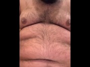 Preview 4 of POV verbal Dom Chub playing with belly