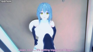 EP3 Feeding slime's favorite semen, cold and slippery big breasts (opens at nine)
