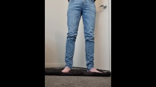 Pissing Myself in Blue Jeans 1