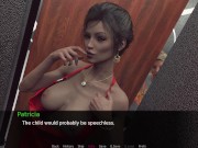 Preview 2 of A Wife and Stepmother - AWAM - Dylan in Fitting Room with Hot MILF - 3d hentai, gameplay, HD porn
