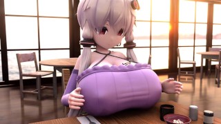 Table Top Swelling (Giantess growth Animation)