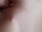 Preview 1 of Tight Pussy Quickie Before Work, Permission to Creampie