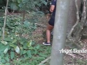 Preview 1 of Era só um exibicionismo no parque mas tava cheia de tasao e dei lá mesmo até ganhar leite na boca