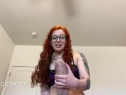 Preview 3 of gentle hole stretching and breeding with huge cock futa mommy - full video on Veggiebabyy Manyvids