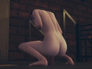 Preview 1 of Hentai Uncensored 3D - Shoko masturbation and footjob