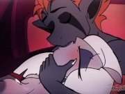 Preview 2 of Demon Vaggie Fuck Hazbin Hotel Romantic Couple Commission