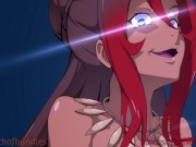 Preview 2 of Futa Sylvia trains her personal slut, the Masterclass hentai Anal & Oral JOI w/ Chastity Trailer/
