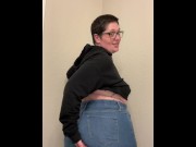 Preview 2 of Sexy PAWG Makes Waves Jiggling Ass, Thighs, & Hips - Request Video