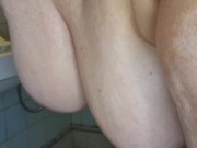 Preview 3 of Saggy granny titts and anal fingering.