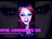 Preview 4 of Super Aggressive JOI for Loser Wanker Bois INCLUDES CUM COUNTDOWN COMMENT IF YOU LIKE IT