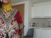 Preview 2 of Beurette musulmane a la chatte chaude poilue se fait defoncer par son boss britanique