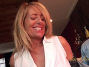 Preview 1 of Aunt Judy's XXX Classics - 51yo Busty Mature Realtor Macy Madison Closes a Deal with her Pussy