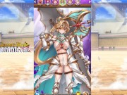 Preview 1 of Queen's Blade Limit Break Shieldary Rose Thorn Knight Fanservice Appreciation