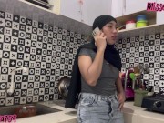 Preview 3 of MUSLIM MOM VISIT MASSAGE SHOP, MASSEUR WANNA SEX SLIDING HIS DICK