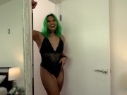 Preview 1 of GROOBYGIRLS: First Timer Genesis Green