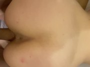 Preview 6 of Russian slut stepsister got stuck in the washing machine, stepbrother helped what he could