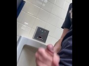 Preview 3 of Jerking at a crowded urinal