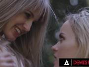 Preview 3 of DEVILS FILM - Two Gorgeous Lesbian Taste Each Other's Wet Pussies