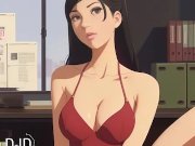 Preview 5 of First time on Pornhub. Ema want to suck a cock .... AI made Anime Cartoon Short Movie
