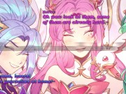 Preview 2 of [Hentai JOI Teaser] The League of Legends Gangbang II - Star Guardian