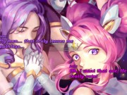 Preview 5 of [Hentai JOI Teaser] The League of Legends Gangbang II - Star Guardian