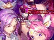 Preview 6 of [Hentai JOI Teaser] The League of Legends Gangbang II - Star Guardian