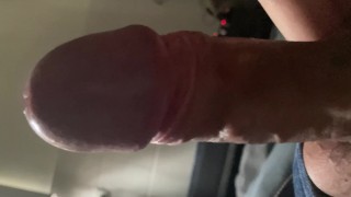 Female pov, Chinese handsome man masturbating with sex toy, close-up shot in your face!
