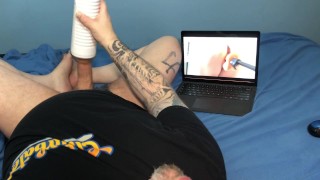 I got horny - Masturbating to another content creator using the Lovense Max 2