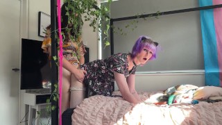 New Zealand Amateur Trans Lesbian Anal Ass Fucking Cassie Moans