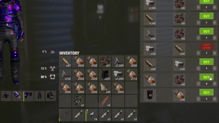 FAT MAN PLAYS RUST AND FUNNY HAHA