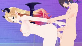 Akai Haato and I have intense sex at a love hotel. - Hololive VTuber Hentai