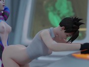 Preview 2 of DVA vs TRACER Bent over Doggy