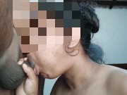 Preview 3 of කැම්පස් කෙල්ල රූම් ගිහින් කැරි බිව්ව හැටි Sri lankan campus girl cum eating
