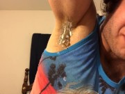 Preview 3 of Hairy Armpit Worship Gay JOI Compilation PREVIEW