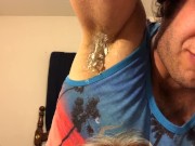 Preview 5 of Hairy Armpit Worship Gay JOI Compilation PREVIEW