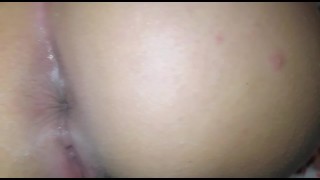 Please put it in my Ass because I don't want to Cheat on my husband! Slut MILF Anal Creampie