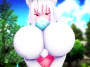 Preview 1 of Momiji Inubashiri Full Of Slime | Imbapovi